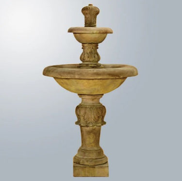 Giannini Garden Barcellona Two Tier Fountain